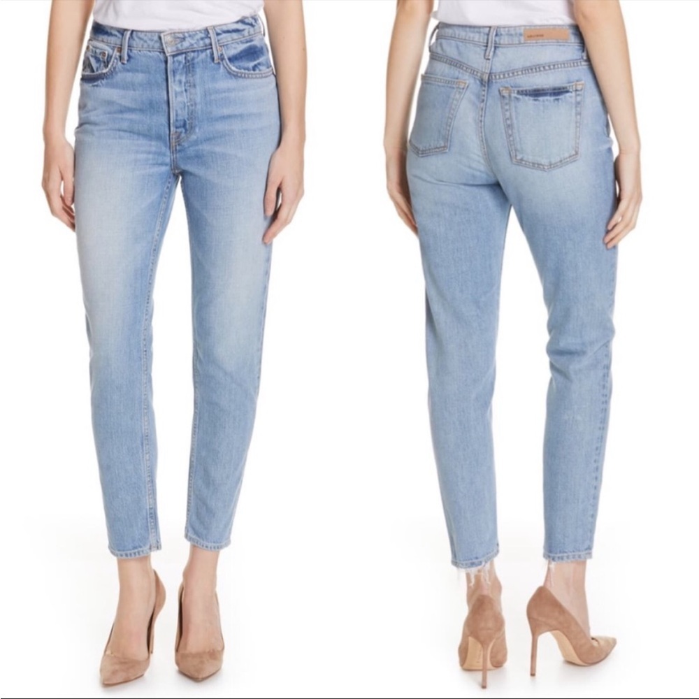 GRLFRND High Rise Women Jeans in Light Blue - Picture 16 of 16